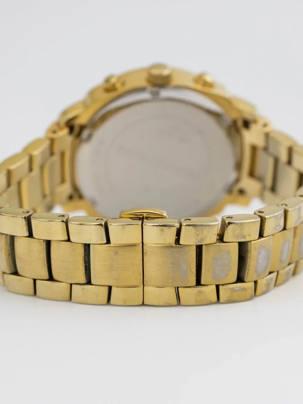 Michael Kors MK-5132 Crystal Chronograph Watch Women's New Battery